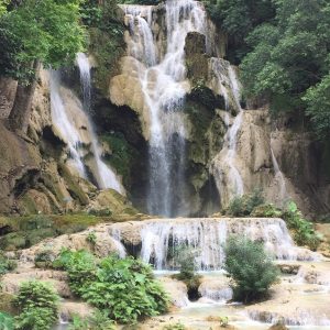 Kuang Si Vattenfallen i Laos