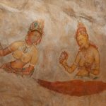 Fresco i Sigiriya, Sri Lanka