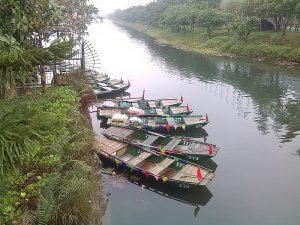 Mekongfloden på Laos sida
