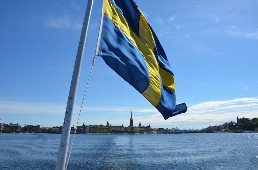 Stockholm from the water side