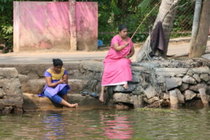 Eftermiddagsfiske i Alleppey