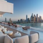 Balkongvy från Five Palm Jumeira Beach Hotel