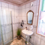 Bathroom in shared cabin