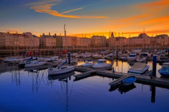 Galiciens pärla La Coruña